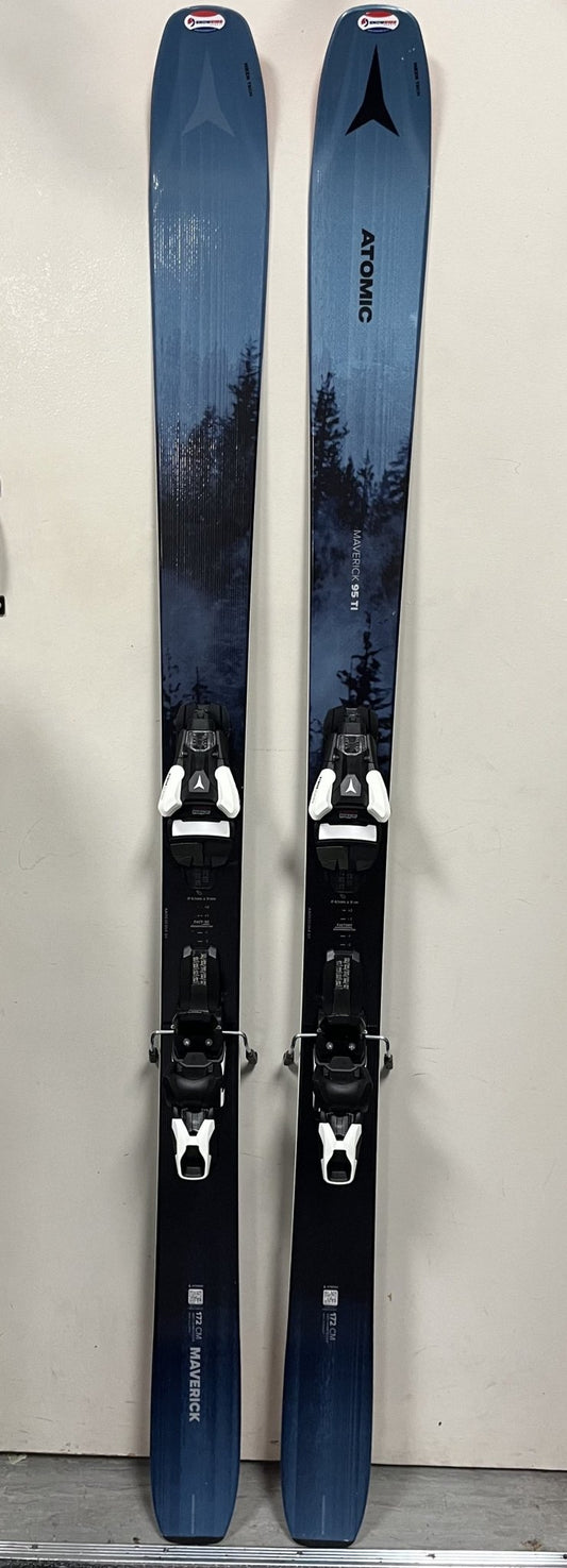 Ex - Demo: 2025 Atomic Maverick 95Ti 172 cm / Strive 11 Binding - Snowride Sports