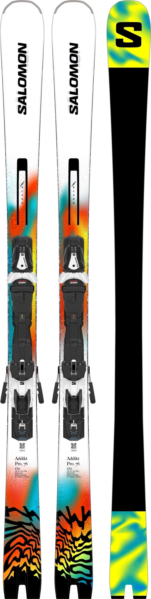 Salomon Addikt Pro 76 with Mi12 Bindings 2026 - Snowride Sports